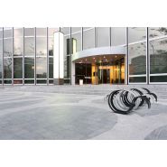 Range vélos Snake - The Italian Lab - acier galvanisé - 2 places - dimensions : L 1150, P 250, H 700 mm_1