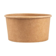 Saladier carton Kraft 1000cc Ø15/12,9x8cm - par 50_1