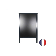 Stop trottoirs - interface plv - avec cadre bois dimensions 90 x 55 cm_1