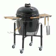 Barbecue Kamado Monolith ONE.66 noir avec chariot | Planet Outdoor_1
