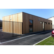 Bureau modulaire - Architecture moderne - Pour extension de centre technique - Conception sur mesure_1