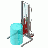 Gerbeur pour fût Levfix? Manuel avec pince automatique 300 kg_1