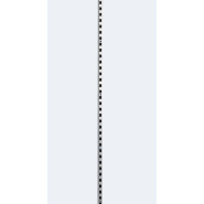 Montant Queen Vogue - nickel brossé - L.2xP.2xH.240cm - métal_1