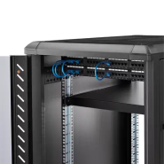 ÀÉtagère Réglable pour Montage en Rack Serveur 1U - 150 kg - Profondeur de Montage Réglable de 49,5 à_1