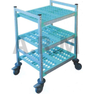 Chariot multiservices équipé de 4 roulettes_1