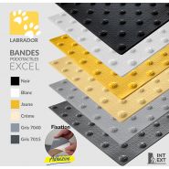 Labrador excel bande podotactile intérieure/extérieure autocollante - oré peinture - dimension 60 x 40 cm_1