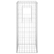 Vidaxl poteau à panier de gabion 40x40x100 cm fer 151260_1