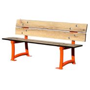 Banc enfant HPL - stratifié haute pression - usage intensif pour espaces publics ou scolaires_1