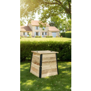 Composteur Poly Compost - Jusqu'à 1000L - Résineux et Douglas brut ou raboté_1