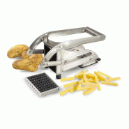 Coupe-frites ménager inox sur ventouse 2 couteaux Louis Tellier_1