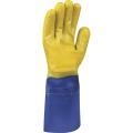 Gants de protection chimique nitrile VV911 - longueur 40 cm - double enduction et renfort dos TPR_1