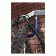 MOTTEZ - Range-vélos mural pour 6 vélos - Acier zingué avec crochets gainés - B138C_1