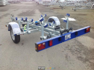 Porte bateau - Chemin de rouleau central cassante - SW845 - PTAC : 1300Kg - 1 essieu Freiné - Sun Way_1