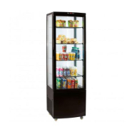 Vitrine réfrigérée positive à froid ventilé et dégivrage automatique, pour chr, traiteurs, boulangeries, chocolateries et pâtisseries - cvr235lb casselin_1
