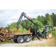Équipement forestier robuste avec capacité de 14000 kg
