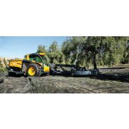 Vibreur arboricole avec centre de gravité bas pour terrains en pente