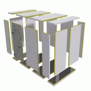 Chambres froides modulaires - SFT - panneaux isolés en mousse de polyuréthane ou polystyrène injectée_1
