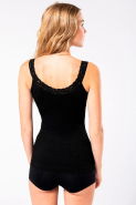 Débardeur écoresponsable sans couture avec dentelle - Réf: K3043 - Kariban_1