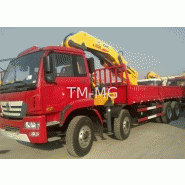 Grue auxiliaire XCMG - SQ12ZK3Q - 12T - 30T.M de capacité de levage et extension hydraulique 9,78m_1