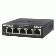 NETGEAR GS305 Non-géré L2 Gigabit Ethernet (10/100/1000) Noir_1