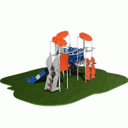 Structure de jeux inox - 3 tours - gamme Primo Spacio - PRS3121_1