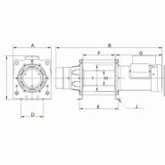 Treuil monophasé type CP - levage et traction - Rema Holland B.V - alimentation 230V_1