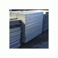 Caillebotis acier galvanisé - 149 x 137 cm - caillebot-metal_1