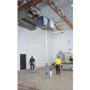 Équipement de levage léger et transportable pour charges jusqu'à 136 kg