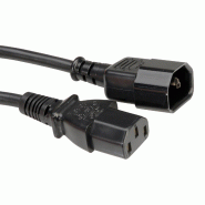 ROLINE Câble d'alimentation, IEC 320 C14 - C13, noir, 3 m_1