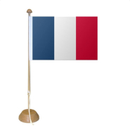 Drapeau de table tricolore - Drapeau France - Réf : C PTB FRANC_1