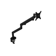 Bras articulé pour écran - Hauteur ajustable 24 cm - Rotation 360° - Acier inoxydable - Support VESA 75/100_1