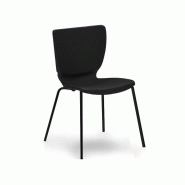 Chaise de collectivité IXUM - monocoque en polypropylène - modèle empilable_1