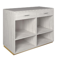 Comptoir 120x60x93,8cm/reposac 70x20xH12cm  laqrose - 2tir.2tab. Travertin champ_1