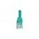 Cordon RJ45 CAT 5e U/UTP non-blindé - 0,5 m - Vert - Cuivre - Norme ANSI/TIA 568 et ISO 11801_1