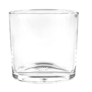 Verrine ovale réutilisable polycarbonate 93 ml 6,5x4,7x6,5cm - par 6_1