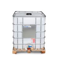 266154w - Cuve IBC 1000 litres - Palette bois, ouverture DN 150, sortie DN 50_1