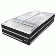 Congélateur bahut magasin avec vitres coulissantes de 2,12 mètres en couleur noire - dégivrage automatique_1