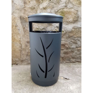 Corbeille extérieur acier galvanisé_2