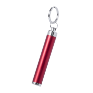 Porte-clés lampe de poche - plastique avec 1 LED - gravure lumineuse - livré avec piles bouton_1