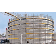 Échafaudage modulaire conforme aux normes européennes EN 12810 et EN 12811