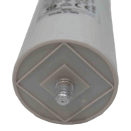 Condensateur moteur permanent 100uF 450V - Cosses FASTON - Applications moteurs monophasés_1