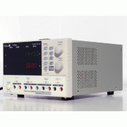 FI1543 - Alimentation quadruple programmable, 2x[30 V / 3 A], 5 V / 1 A, 10 V / 1 A, puissance 195 W, avec interface USB et écran LCD_1