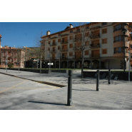 Borne amovible Hospitalet H214E - acier zingué avec anneau inox et traitement anticorrosion Ferrus_1