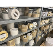 Étiquettes vierges en rouleau - Vinyle blanc - Adhésif permanent - Revêtement jet d'encre - Formats standards - LPE028_1