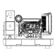 Groupe électrogène industriel diesel 1500tr - D-ECO110W - 110 kVA - Génératrice WEG GTA-202AIVJ_1