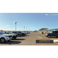 Lampadaire solaire robuste et simple d'installation pour l'éclairage routières et de zones - 2* 7840 Lumens - 2*40W - SSLXPRO DUAL 2*6K - SOLUX_1