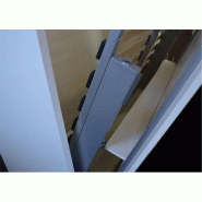 Lit escamotable Lutecia - Couchage 140 x 190 cm - Profondeur 50 cm - Chêne naturel - Fabrication européenne_1