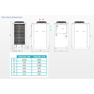 Refroidisseur d'eau petite/moyenne puissance pour les machines industriels et les process - TRA 110-250 (12 à 29 kw)_1