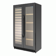 Armoire à boissons 2 zones - bière et vin - double porte Série G - Polar - GL097_1