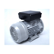 Moteur électrique monophasé 220V 0,25kW 3000tr/min - Bride B35 - Trous lisses à pattes - ALMO CML63G2B35_1